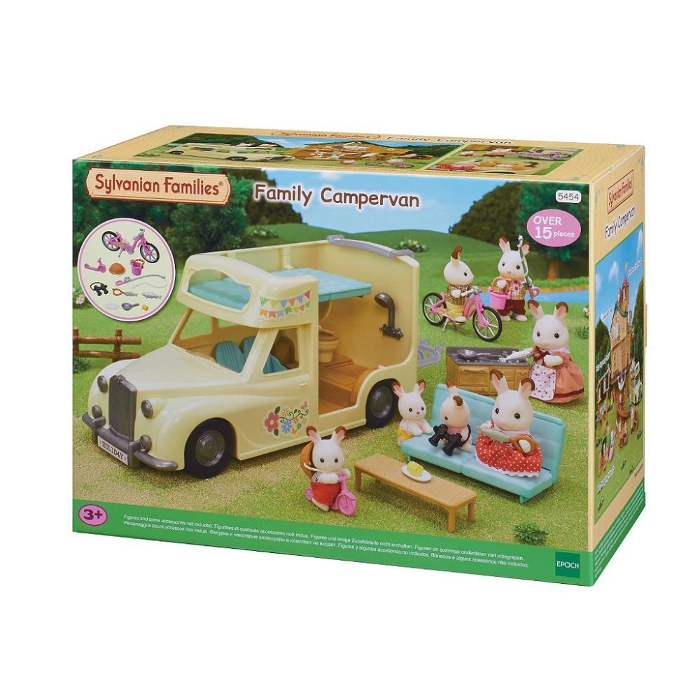 Sylvanian Families - Camping Van Da Família Jardim Da Infância - Epoch