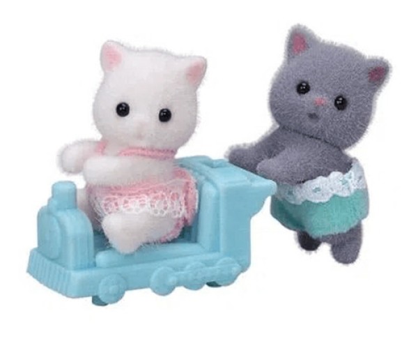 Sylvanian Families - Gemeos Gatos Persas EPOCH MAGIA
