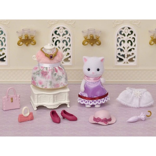 Encontraproduto.com.br - Town Girl Series Gato Persa Sylvanian Families