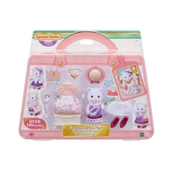 Encontraproduto.com.br - Town Girl Series Gato Persa Sylvanian Families
