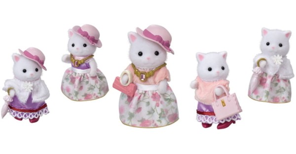 Encontraproduto.com.br - Town Girl Series Gato Persa Sylvanian Families