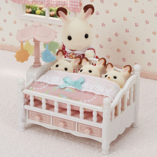 Encontraproduto.com.br - Berço Com Móbile Sylvanian Families 5534