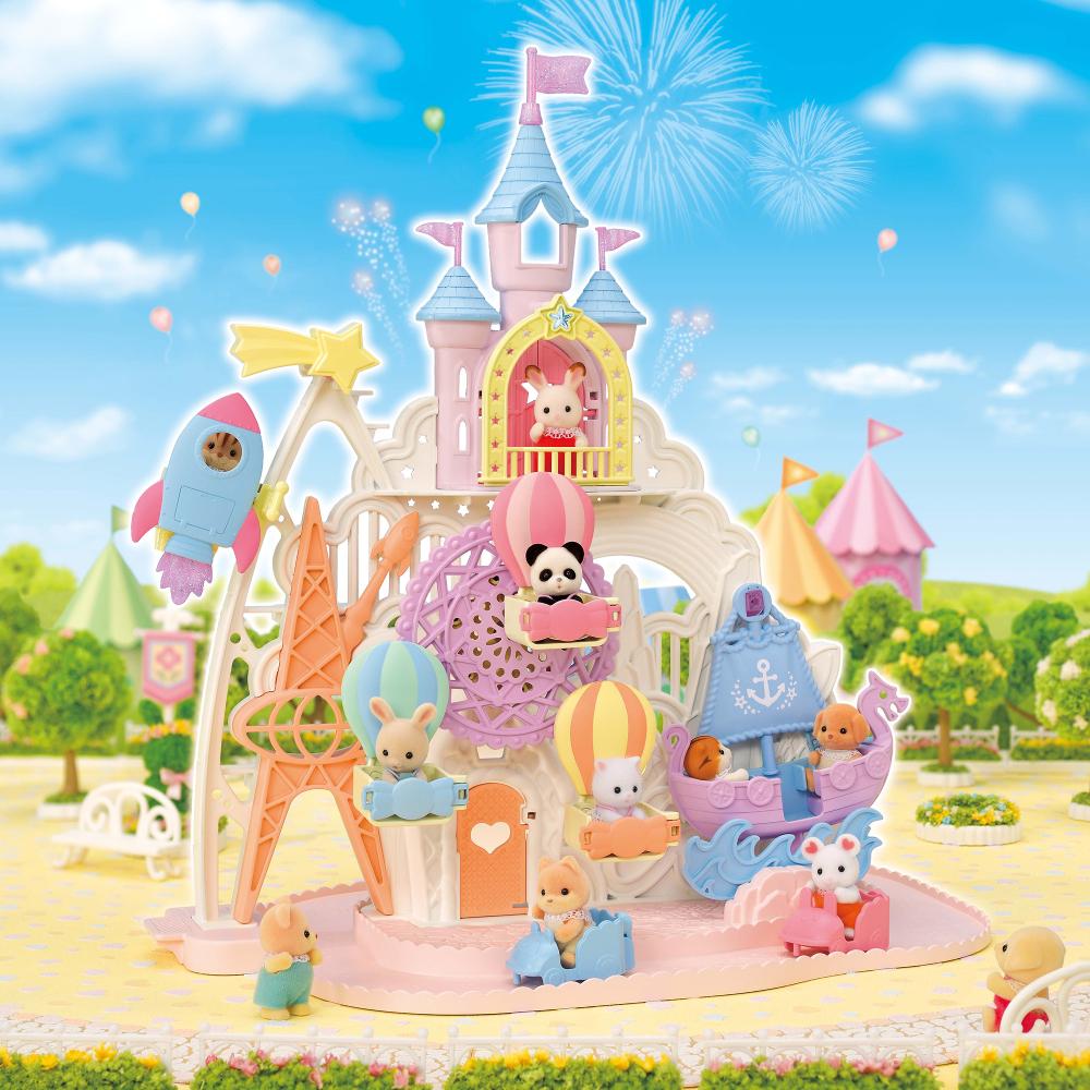 Encontraproduto.com.br - Sylvanian Families Parque De Diversões Para Bebês - Epoch Magia