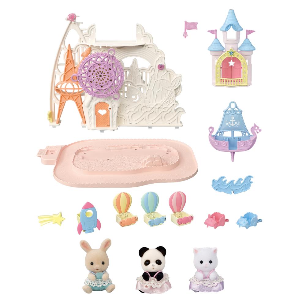 Encontraproduto.com.br - Sylvanian Families Parque De Diversões Para Bebês - Epoch Magia