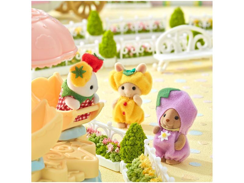 Encontraproduto.com.br - Sylvanian Families - Bebê Vegetarianos - Epoch Magia