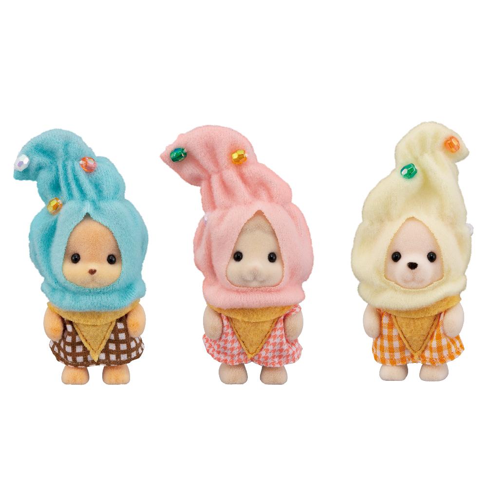 Encontraproduto.com.br - Sylvanian Families - Adoravéis Sorvetes - Epoch Magia