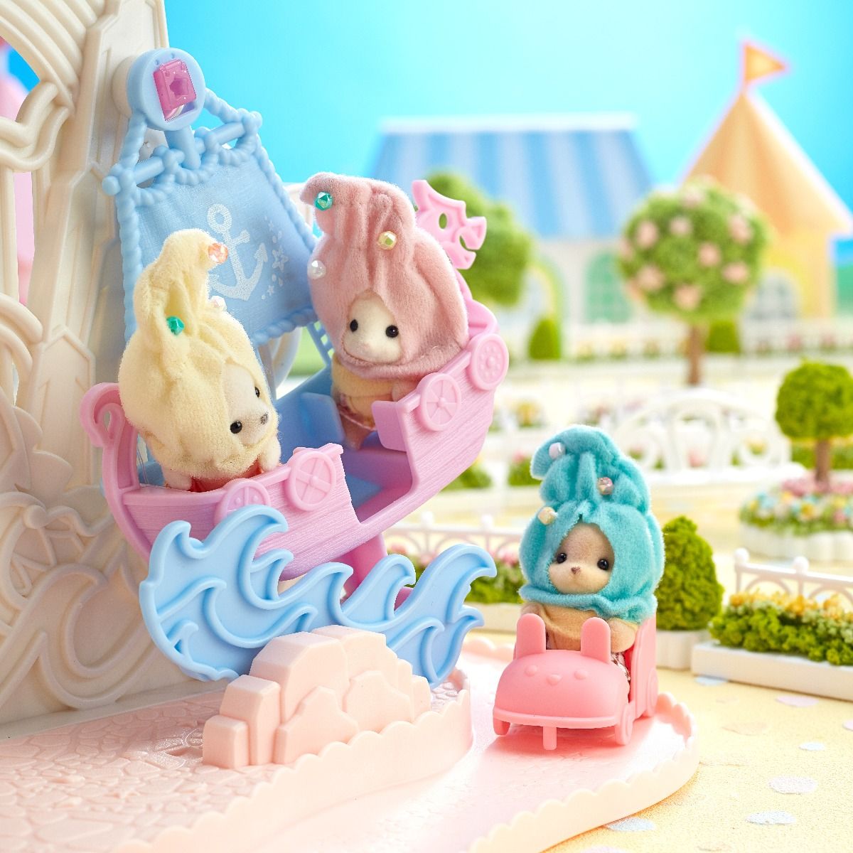 Encontraproduto.com.br - Sylvanian Families - Adoravéis Sorvetes - Epoch Magia