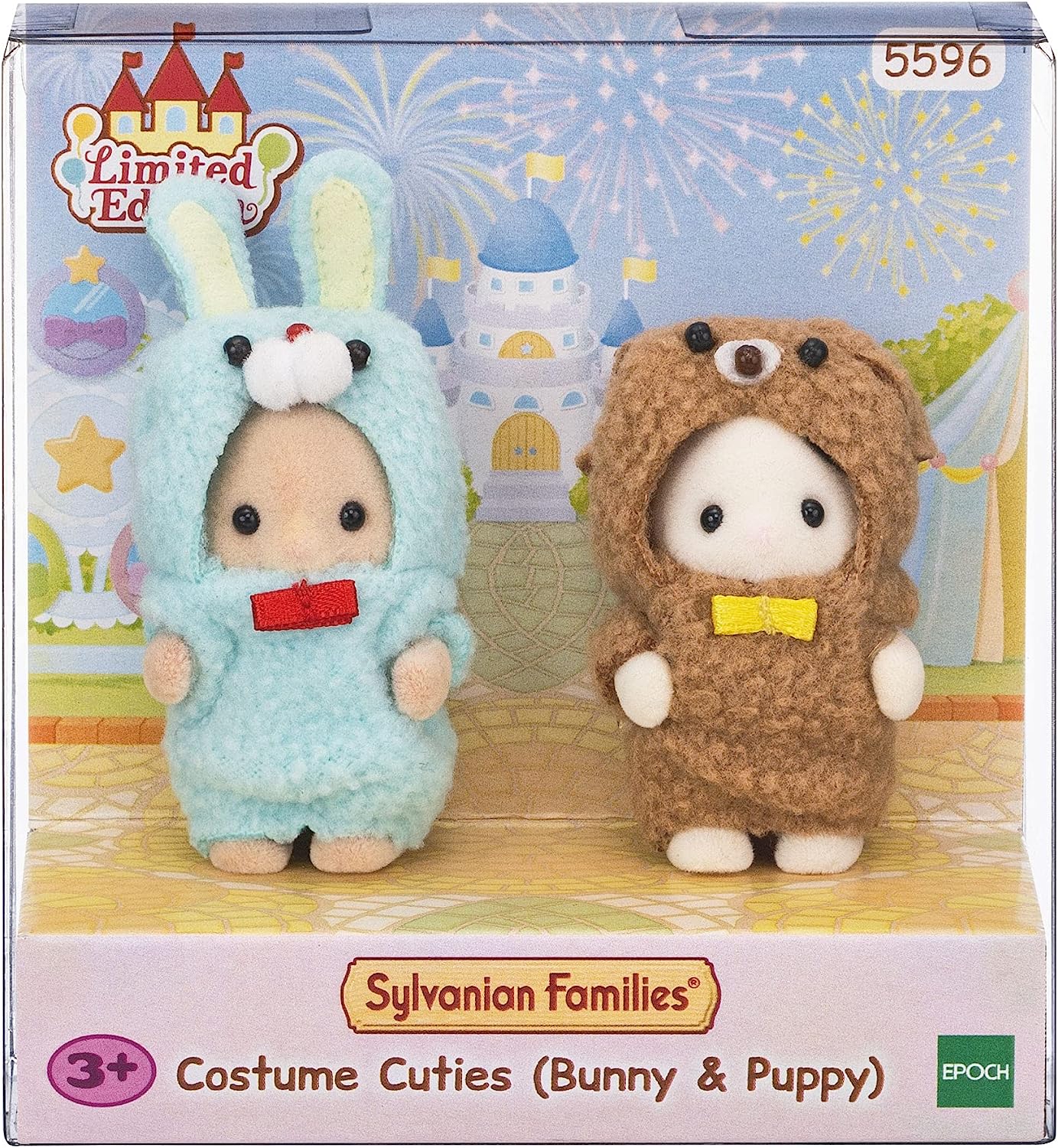 Encontraproduto.com.br - Sylvanian Families - Fantasia - Coelho e Cachorro - Epoch Magia
