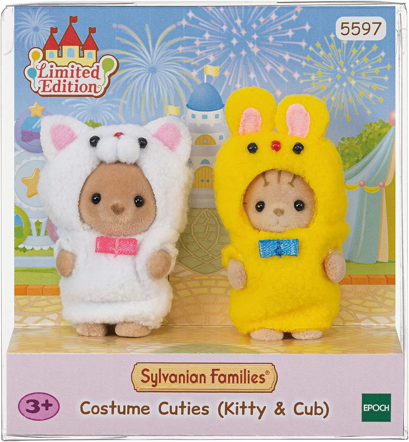 Encontraproduto.com.br - Sylvanian Families - Fantasia - Gato e Filhote - Epoch Magia