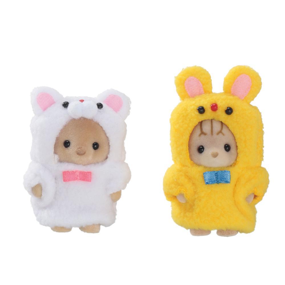 Encontraproduto.com.br - Sylvanian Families - Fantasia - Gato e Filhote - Epoch Magia