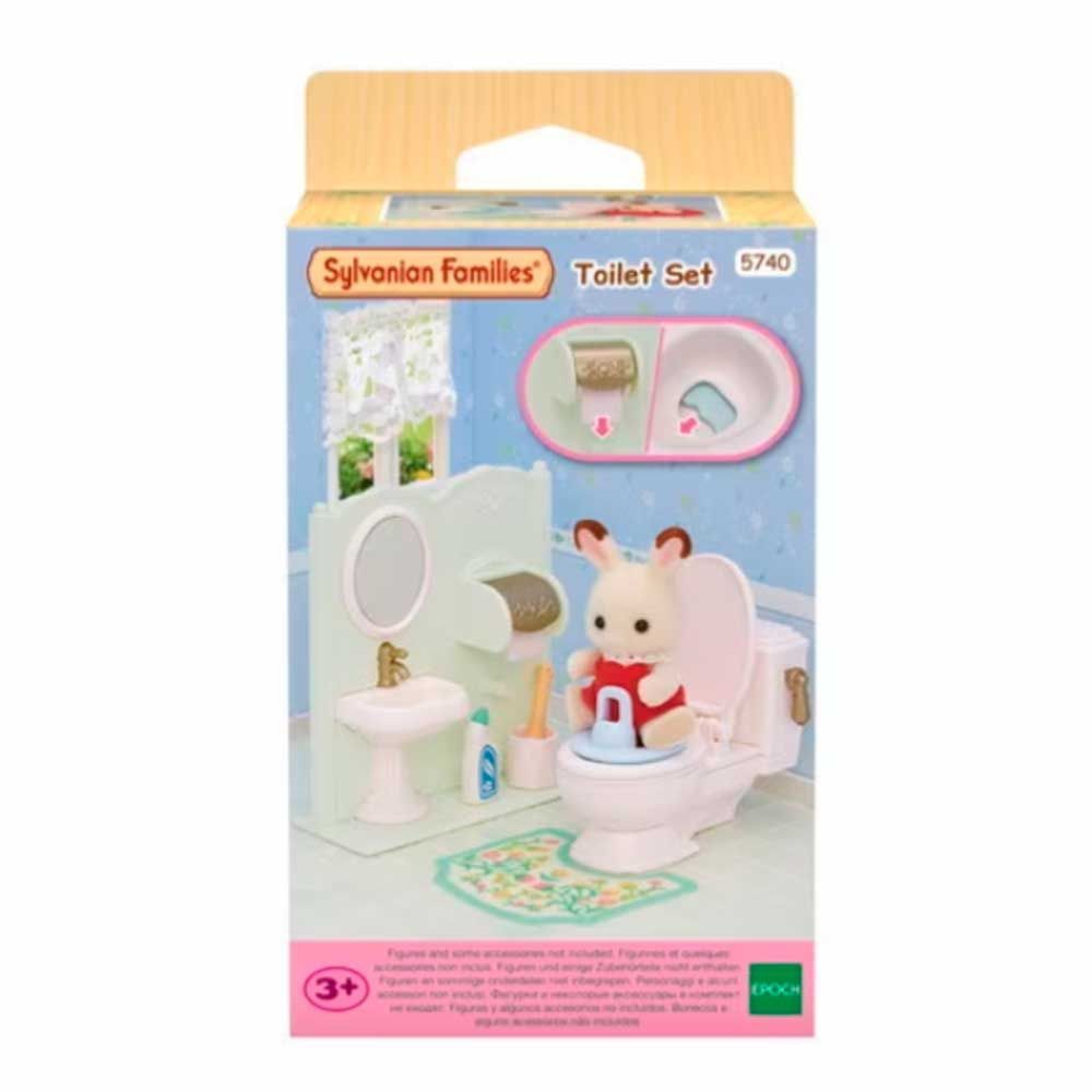Encontraproduto.com.br - Acessórios E Móveis - Sylvanian Families - Toalete - Epoch Magia