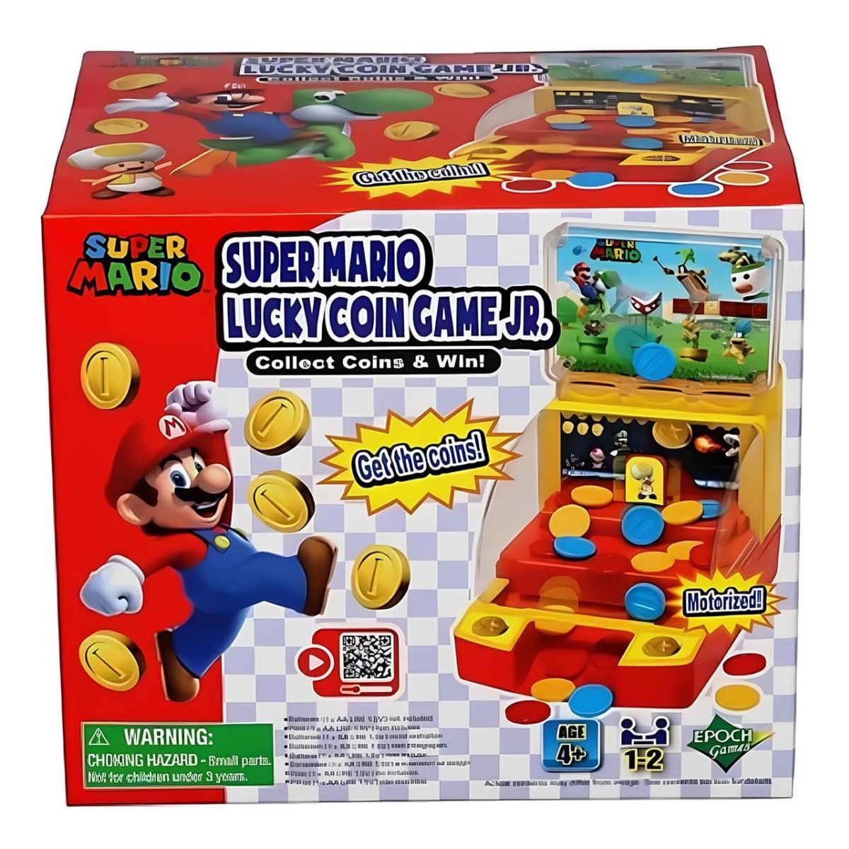 Encontraproduto.com.br - Super mario - Lucky Coin Game Jr EPOCH MAGIA