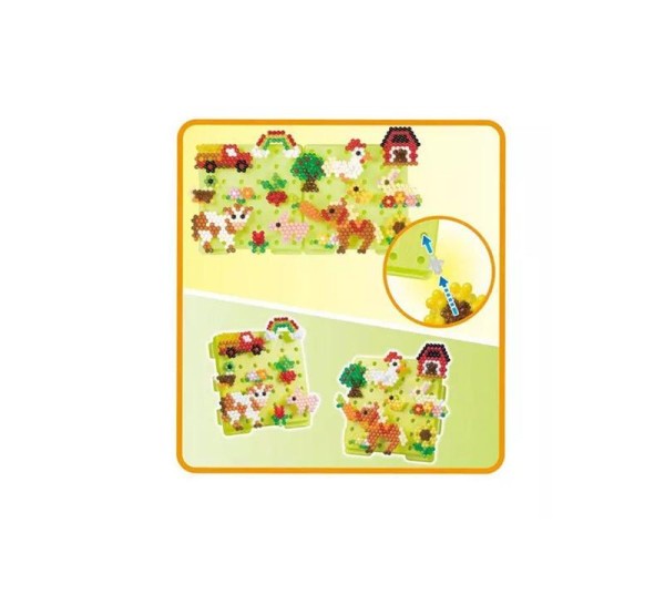 Encontraproduto.com.br - Box Of Fun Day On The Farm Aquabeads 31838