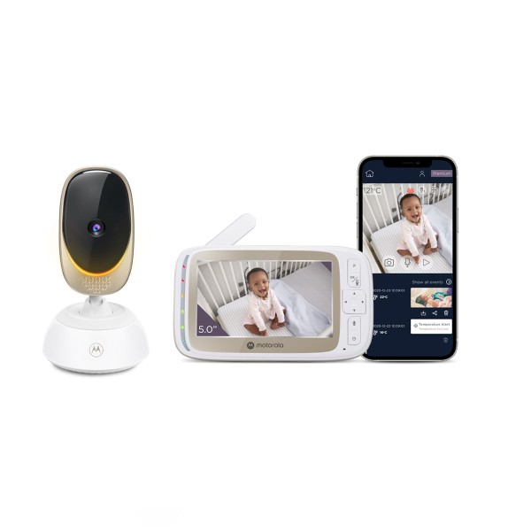 Encontraproduto.com.br - Babá Eletrônica COMFORT VM85 CONNECT LCD 5.0 Wi-Fi Motorola