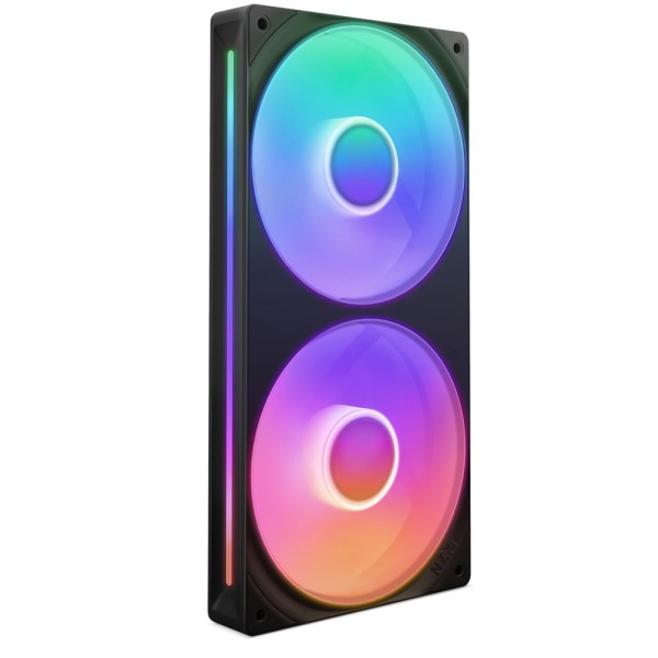 Encontraproduto.com.br - Cooler P/ Gabinete NZXT F240 RGB Core FAN (single Frame) - BLACK - RF-U24HF-B1