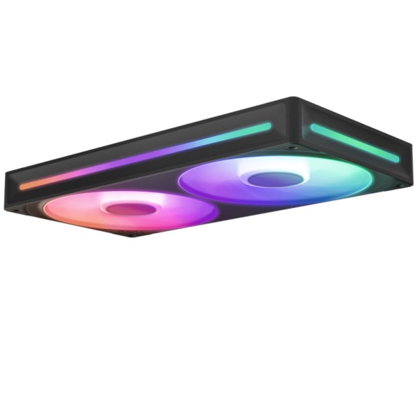 Encontraproduto.com.br - Cooler P/ Gabinete NZXT F240 RGB Core FAN (single Frame) - BLACK - RF-U24HF-B1