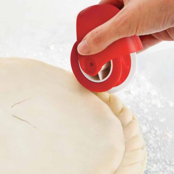 Cortador Manual de Macarrão para Pizza DIY à Prova de Ferrugem