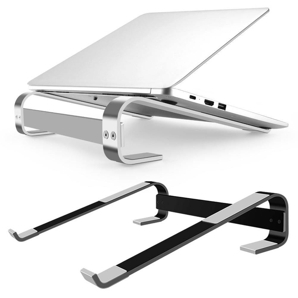 Suporte para Laptop de Alumínio com Aumento de Altura e Dissipação de Calor