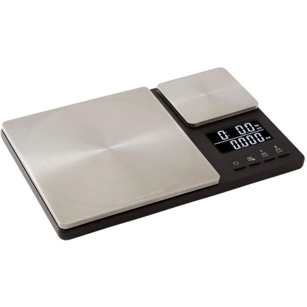 Balança Cozinha Alta Precisão Digital Dupla Inox Kitchenaid