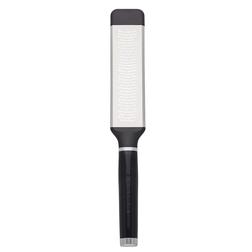 Encontraproduto.com.br - Ralador Zester Fino Queijo Legumes 32cm Preto KitchenAid