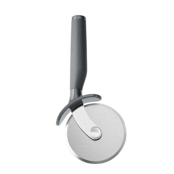 Encontraproduto.com.br - Cortador de Pizza Profissional Lâmina Inox Cinza KitchenAid