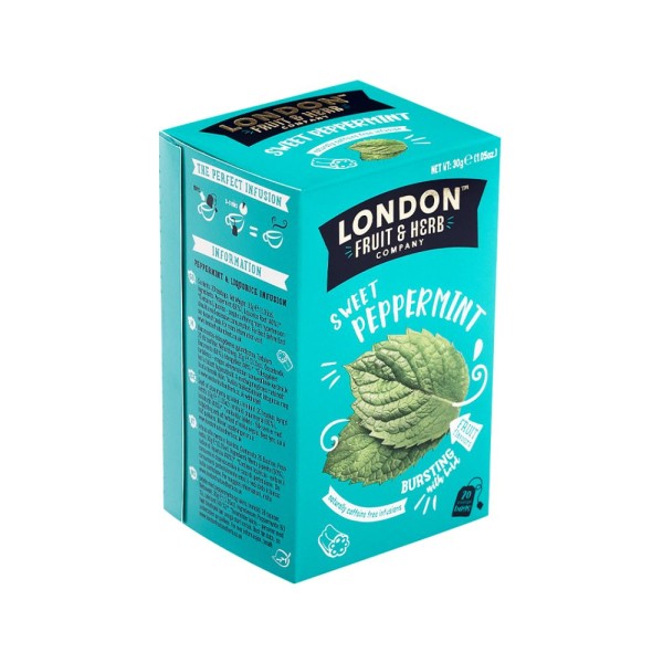 Encontraproduto.com.br - Chá Inglês Hortelã Com Raiz Alcaçuz London 30g
