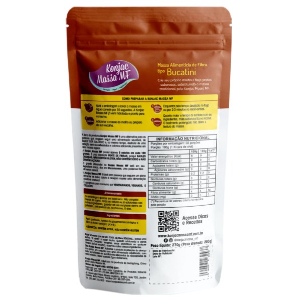Encontraproduto.com.br - Massa Tipo Bucatini Konjac 270G