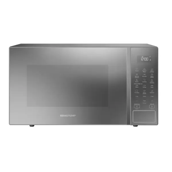Micro-ondas Brastemp 32L com Menu Gourmet Cinza Espelhado BMS46AR - 127V (Avariado)