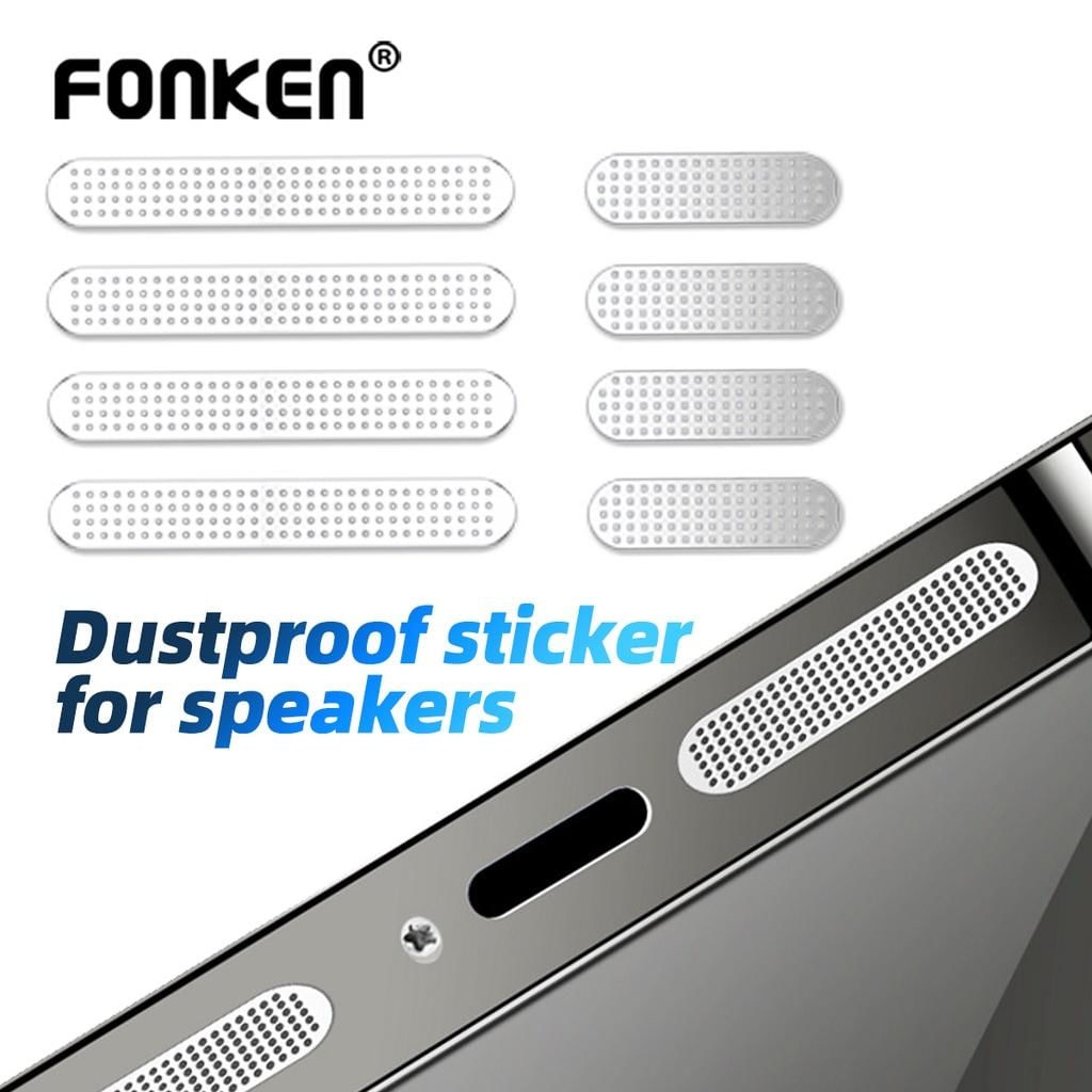 Adesivos de Proteção Antipoeira para Alto-falante de Celular Fonken
