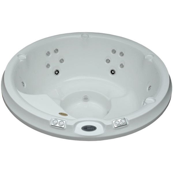 Spa Jacuzzi J-210 com Cromoterapia Redonda 19 jatos 280x88cm