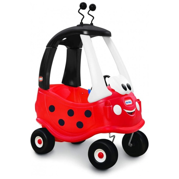 Carrinho de Passeio Infantil para Crianças de 2 a 5 Anos, LadyBug, LITTLE TIKES 173059E3, Vermelho