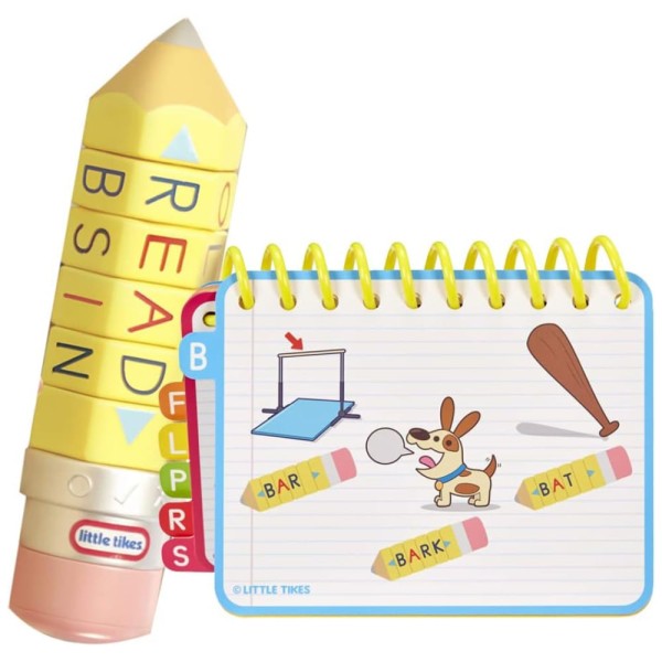 Encontraproduto.com.br - Lápis Interativo e Educativo, Aprenda 100 Palavras em Inglês, Ortografia, Vocabulário, Fonética e Alfabeto para Crianças Acima de 3 Anos, Little Tikes