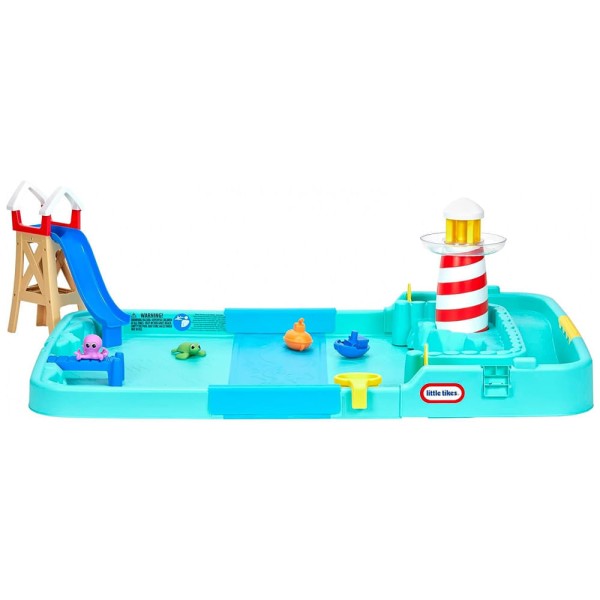 Encontraproduto.com.br - Mesa Interativa Aquática para Crianças de 2 Anos ou Mais, Little Tikes Splash Beach
