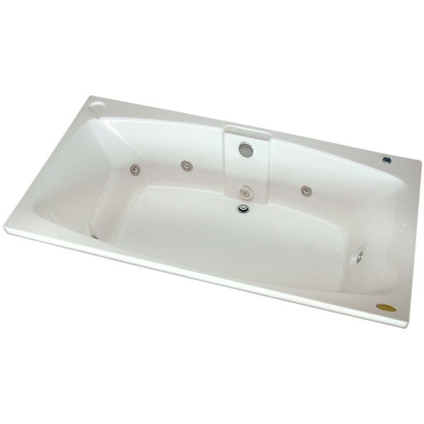 Encontraproduto.com.br - Banheira Jacuzzi Mysia G2 com Aquecedor 7 jatos em Acrílico 183x110x42cm
