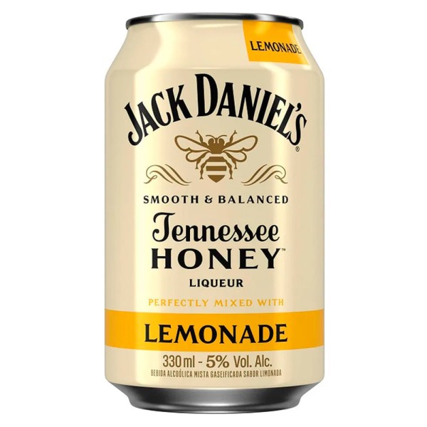 Encontraproduto.com.br - Bebida Mista Jack Daniels Honey Lemonade Lata 330ml