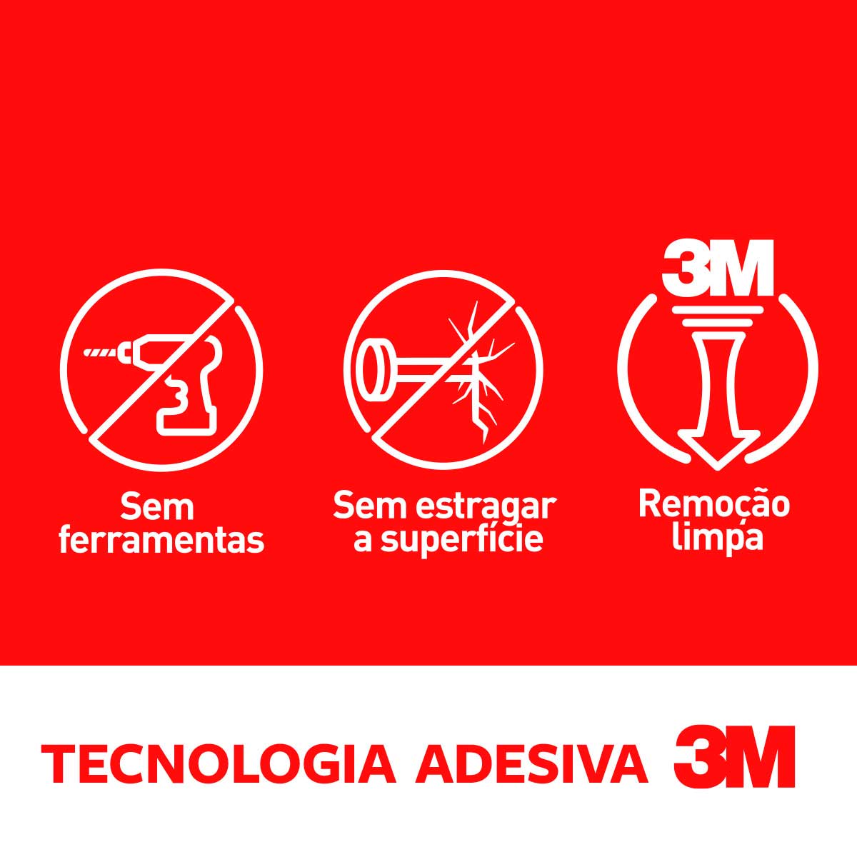 Encontraproduto.com.br - Command Adesivo Gancho Utilidade Médio 3M Cartela 2 peças