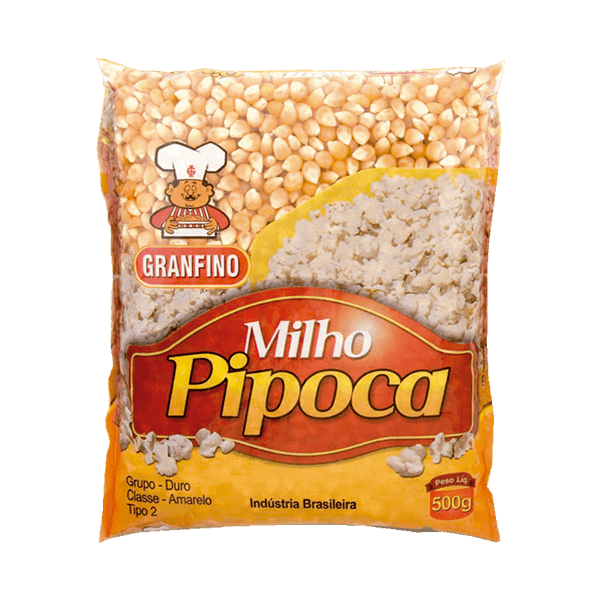 Milho de Pipoca Granfino Premium 500g