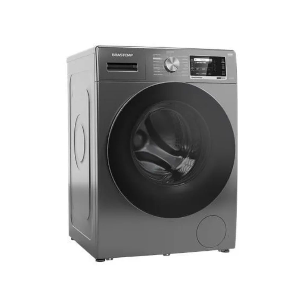 Encontraproduto.com.br - Lava e Seca Brastemp 10kg/6kg Smart Sensor e Triplo Vapor Titanium BNC10AS