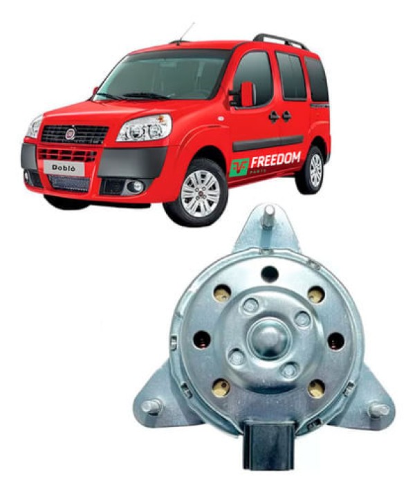 Encontraproduto.com.br - MOTOR DO ELETROVENTILADOR FIAT DOBLO 1.3 1.6 1.8 2002 A 2009