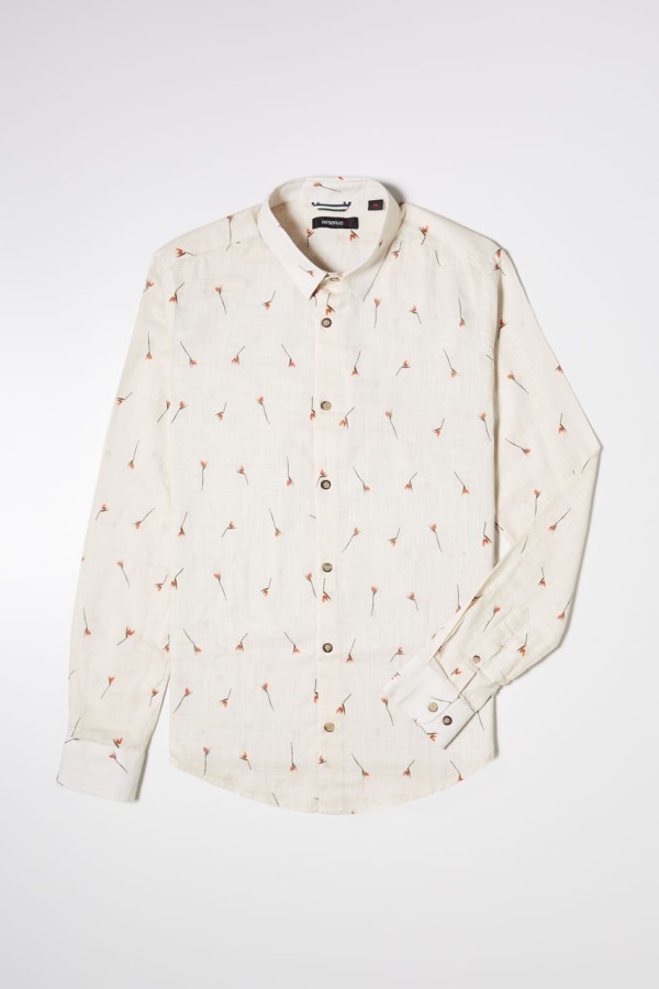 Camisa Ml Estampada Estrelicia Micro