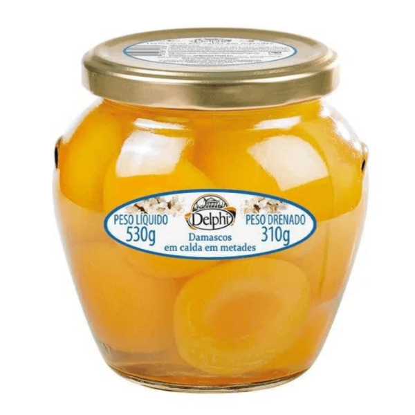 Encontraproduto.com.br - Damasco em Calda Delphi 530g