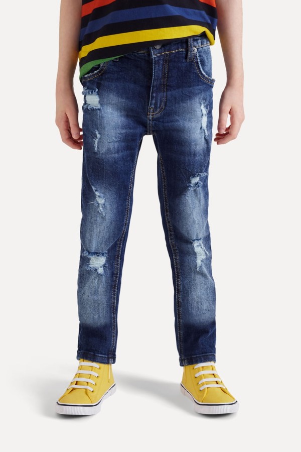 Calca Mini Sm Jeans Rasgos Inv20