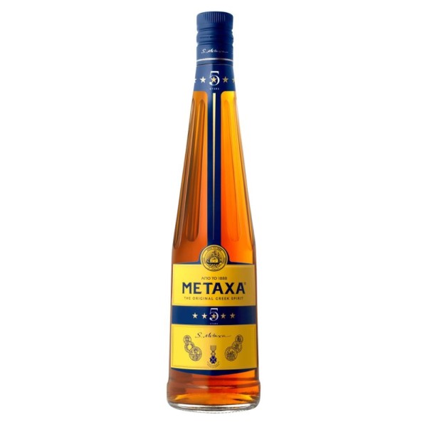 Encontraproduto.com.br - Brandy Metaxa 5 Stars 700ml