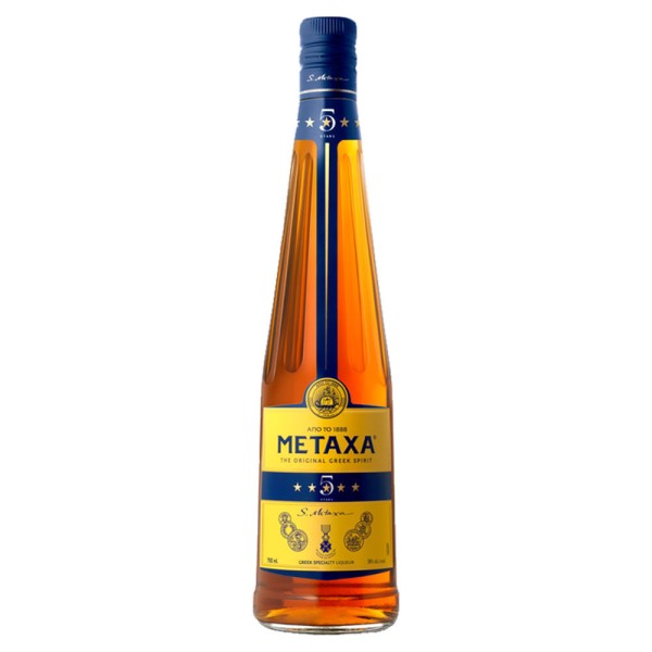 Encontraproduto.com.br - Brandy Metaxa 5 Stars 700ml