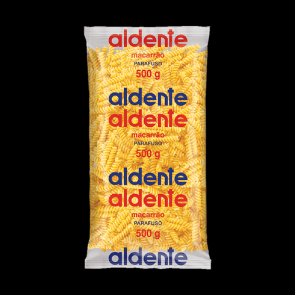 Massa de Semolina Aldente Parafuso 500g