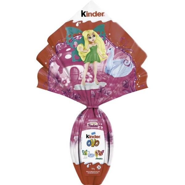Encontraproduto.com.br - Ovo de Páscoa Ferrero Kinder Maxi Fadas Unidade com 150g