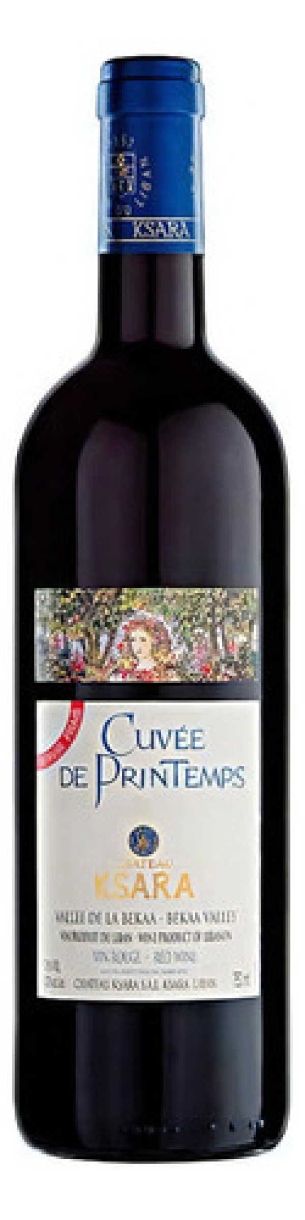 Encontraproduto.com.br - Vinho Tinto Chateau Ksara Cuvee de Printemps 750ml