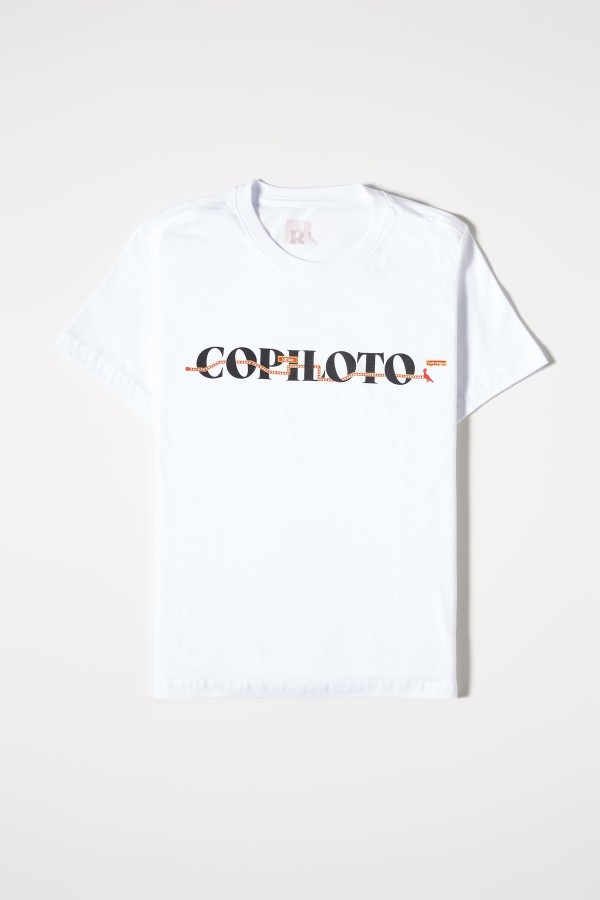 Camiseta Estampada Mini Copiloto Pai20
