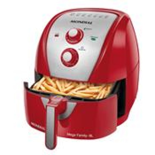 Fritadeira Elétrica Grand Family 8 Litros Vermelho AFN-80-RI Sem Óleo 1900W 220V Mondial