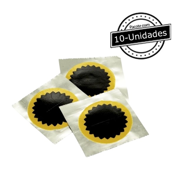 Encontraproduto.com.br - Remendo a Frio R-01 40mm com 10 Peças - Vipal